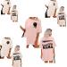 Baseball Shirts Women Baseball Graphic Tee Drop Shoulder Short Sleeve Oversized T Shirts Summer Loose Fit Casual Tops Beige-a Medium