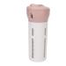 4-in-1 Liquid Dispenser Travel Bottles - Leak-Proof Transparent Portable Shampoo & Conditioner Set (Pink) | International Shipping Available - Buy Online on GoSupps.com