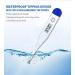 Digital Thermometer for Fever - Quick Reading Waterproof Oral Thermometer with Fever Indicator - Best for Baby, Kids, and Adults - Buy Online on GoSupps.com