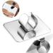 HLLMX Stainless Steel Nail Art Palette - DIY Cosmetic Makeup Ring Palette for Nail Design and Color Mixing - Buy Online on GoSupps.com