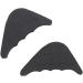 3 Pairs Adjustable Toe Fillers for Big Shoes - Improve Fit & Comfort for Men & Women Perfect for High Heels Flats & Dress Shoes (Black - Buy Online on GoSupps.com