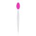 Double Side Nose Brush Silicone Beauty Nasal Blackhead Removing Long Handle Blackhead Clean Tools Skin Cleaning Tools for Home - Rose Red