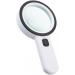 SUIOPPYUW Magnifier Convenient doublelayer nonslip luminous lens with thin handle magnifying glass for driving seniors - Buy Online on GoSupps.com