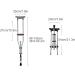 1 Pair Adult Underarm Crutches with Spring Shock Absorber for Walking Aluminum Folding Axillary Crutches Height Adjustable Medical Crutches for Women Men Independence - Buy Online on GoSupps.com