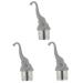 Zerodeko Glass Tea Infuser 3 Pcs Elephant Tea Maker Stainless Steel Tea Making Utensils Glass Coffee Strainer 11.8X4.6CMx3pcs Greyx3pcs