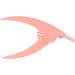 Acrylic Nail Clipper Ergonomic DIY Safe Portable Plastic Handle Nail Tip Cutter for Nail Salon(Pink) - Buy Online on GoSupps.com