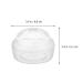 Toyandona 10-Pack Silicone Pacifier Storage Box - Dustproof Transparent Case for Newborn Binkies & Toddler Pacifiers - Buy Online on GoSupps.com