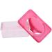 Tainrunse Wet Tissue Box Smooth Surface Multifunctional Helpful 80Pcs Large Capacity Wet Wipe Box Pink - Buy Online on GoSupps.com