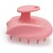 Orfofe Silicone Massage & Shampoo Brush - Pet Brush & Scalp Care Comb for Small Hair - Pink Pebble Gel - Buy Online on GoSupps.com