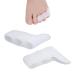 2 pieces of toe spreader toe spreaders from gel with three holes for loosening and overlapping small toes for protecting small toes to protect the feet to relieve pain