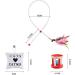 Shop GOLDGE 16-Piece Cat Toy Set | Feather Toys & Balls for Cats - International Shipping Available - Buy Online on GoSupps.com