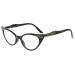 Eyekepper Cateyes women's glasses (Black 0.00)