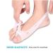 Ducalmoral Bunion Corrector & Gel Toe Straightener with Forefoot Pads - Silicone Toe Separators for Foot Pain Relief | Ballet & Athletic Accessories - Buy Online on GoSupps.com