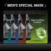 Hyaluronic Acid Men Face Mask Natural Plant Extract Refreshing for pore/Anti Aging and Glowing Skin Care Men Facial Mask Sheets - Buy Online on GoSupps.com