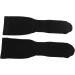 Compression Stockings for Blood Circulation - Varicose Vein Support Socks 23-32 mmHg - Tight Toe Black (4XL) - Ideal for Breastfeeding - Buy Online on GoSupps.com