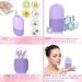 Silicone Ice Face Roller & Cube for Dark Circles Pore Shrink & Facial Massage | Beauty Skin Care Tools - Buy Online on GoSupps.com
