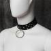 iZEN Chocker Collar for Women Adult Human Submissive Collar and Leash Lead Women Bedroom Collar Vegan Leather Chocker Necklaces Goth Punk Rock Collar Women and metal Leash 1 strap collar and leash - Buy Online on GoSupps.com