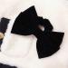 Black Velvet Hair Scrunchies for Women and Girls - Hair Elastic Bow Ties - Buy Online on GoSupps.com
