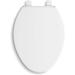 Kohler Brevia Elongated Toilet Seat | Quiet-Close with Grip-Tight Bumpers | Quick-Attach Hardware | White - Buy Online on GoSupps.com