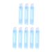 Mobestech 8pcs Foldable Toothbrush with Soft Bristles Portable Toothbrush Box Travel PP