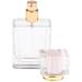 YUSSEQDD Pink Cap Empty Glass Perfume Fragrance Bottle Spray Containers 50ml Exquisite Craftsmanship - Buy Online on GoSupps.com