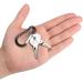 Golf Cart Key for EZGO 1982-up (Gas/Electric) - Replacement Part 17063-G1 Silver | 9.99WORLD MALL - Buy Online on GoSupps.com
