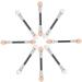 Baluue 150 Pcs Eyeshadow Applicator Cosmetics Makeup Eyeshadow Makeup Brush - Buy Online on GoSupps.com