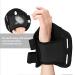 Shop Nucamper Breathable Wristwear Bandage - Adjustable Metal-Rail Stabilizer for Arthritis Tendonitis & Sprains - Right-Handed Black - International Shipping Available - Buy Online on GoSupps.com