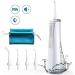 Cordless Water Dental Flosser - Portable Oral Irrigator for Teeth & Braces | Rechargeable IPX7 Waterproof | Ideal for Home & Travel - Buy Online on GoSupps.com