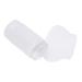 Silicone Nail Stamper Clear Jelly Soft French Manicure Stamper Stamp Scraper Tools (White)
