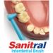 Interdental Brush Angle - 0.6mm Angled Dental Brush for Superior Teeth Cleaning - Blue | International Shipping Available - Buy Online on GoSupps.com
