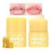 SHEEPFLY Propolis Lip Gel Honey Lip Butter Hydrating Overnight Lip Balm 12hrs Long-lasting Moisture Sanitary Twister (2 Pack)