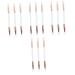 Beatifufu 12 Pcs Eye Shadow Brush Makeup Applicators Lipstick Applicator Brush Eye Shadow Makeup Tool Face 15x0.5cmx4pcs Assorted Colorx4pcs