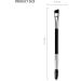 Ksvsonrvi Eyebrow Brush Professional Double-Ended Angled Eye Brow Brush and Spoolie Brush Black - Buy Online on GoSupps.com