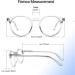 Firmoo Oversized Blue Light Filter Glasses for Women | UV400 Anti-Reflective Angular Design | Computer Glasses for Headaches (0.0x Transparent) - Buy Online on GoSupps.com