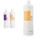Fanola no yellow anti-yellow shampoo + Nutri Care Conditioner-2000 ML & Nutri Care Shampoo Ristrutt 1000ml bundle with Nutri Care Shampoo 1000ml