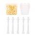 Ankroyu hair removal wax beans solid hair removal wax beans 50 g facial hair removal set for nostrils nose cleaning ear hair face eye brows