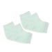 Mikinona 2 Pairs Gel Socks Sprouts Clips Dry Feet Socks Lotion Socks Heels for Men Foot Heel Sleeves for Cracked Heels Heel Socks Men Sock Spa Socks Ankle Socks Toeless Socks
