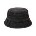 DGQPLPD Hat Bucket Solid Hat Adult Sunshade Basin Hat Hat Outdoor Fashion Fisherman's Baseball Caps Coneflower 54 Hat-01149black One Size