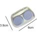 Portable Colored Contact Lens Case - Mini Storage Box for Travel | Nfegsiya Lens Housing Kit - Buy Online on GoSupps.com