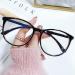 Blue Light Blocking Glasses Transparent Computer Glasses Frame Blue Light Glasses Men Oversized Square Computer Glasses Anti Blue Light for Women Men Gaming Reading Computer TV Vision Care