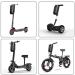 4L EVA Hard Shell Scooter Storage Bag for Xiaomi Mijia M365/Ninebot - Front Hanging Bike Handlebar Pouch for Charger and Tools - Buy Online on GoSupps.com