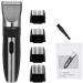Easy Hair Clipper Professional Hair Clippers Cordless Haircut Professional Low Noise Rechargeable Hair Clipper Adjustable 0.8-2mm Electric Shaving Titanium Ceramic Blade Electric Clipper One Color