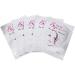 Vaughan 200 Pairs Lint-Free Eyelash Gel Masks - Perfect for Eyelash Extensions & Beauty Applications - Silver Beauty Girl - Buy Online on GoSupps.com