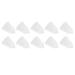 Domes 10pcs White 3 Hole Hearing Amplifier for Headphones Soft Static Free Silicone Hearing Amplifier Accessories Eartip Plugs Hearing AmplifiersHearing AmplifiersDomes (Size : 3x3cm/1.2x1.2in)