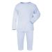 OnlyBee Baby Toddler 100% Cotton 2-Piece Pyjama Set 0-3 Months Blue