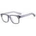 Blue Light Blocking Computer Readers Comfort Reading Glasses Eyewear Anti Eyestrain Flat Light Mirror for Women/Men +100 Gray