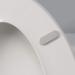 BEMIS Radiance Heated Night Light Toilet Seat will Slow Close and Never Loosen  ELONGATED  Long Lasting Plastic  White  H1900NL 000 Elongated - White Toilet Seat - Buy Online on GoSupps.com
