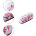 Haodou Flower Pattern Contact Lens Container - 2-in-1 Portable Glasses Case with Tweezers & Applicator for Home & Travel (Lila) - Buy Online on GoSupps.com