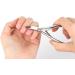 Rikans Professional Cuticle Clippers - Razor Sharp Stainless Steel Trimmer for Fingernails & Toenails - Buy Online on GoSupps.com